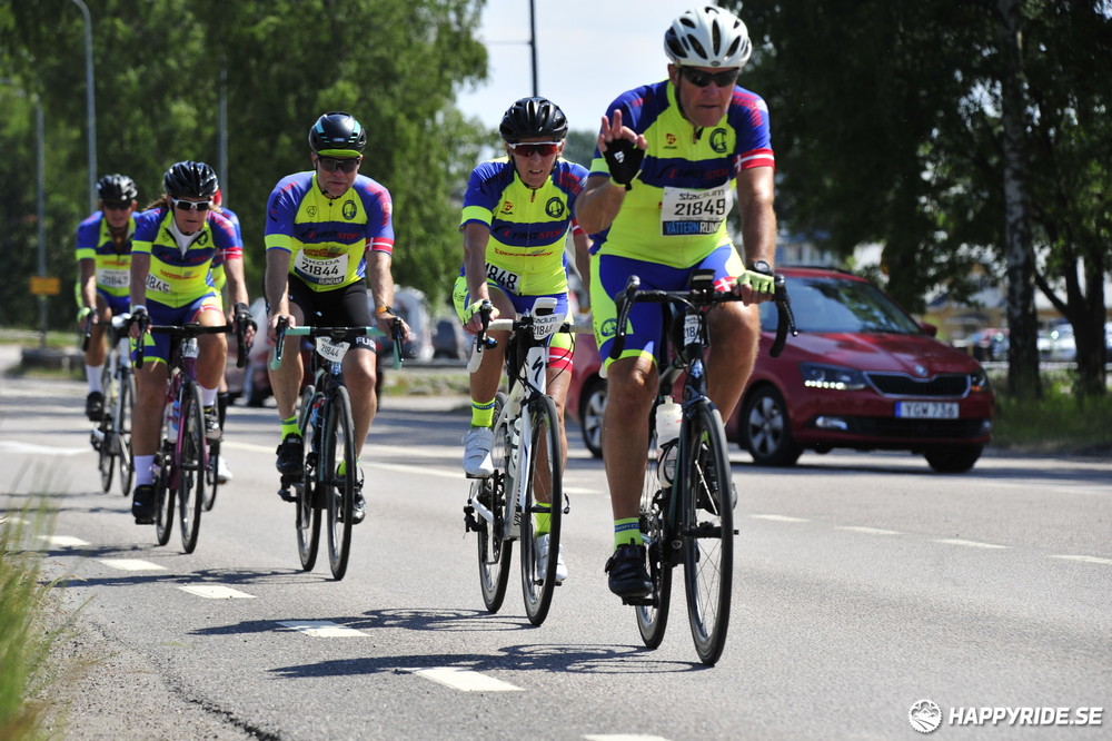 Bild från Vätternrundan 2023