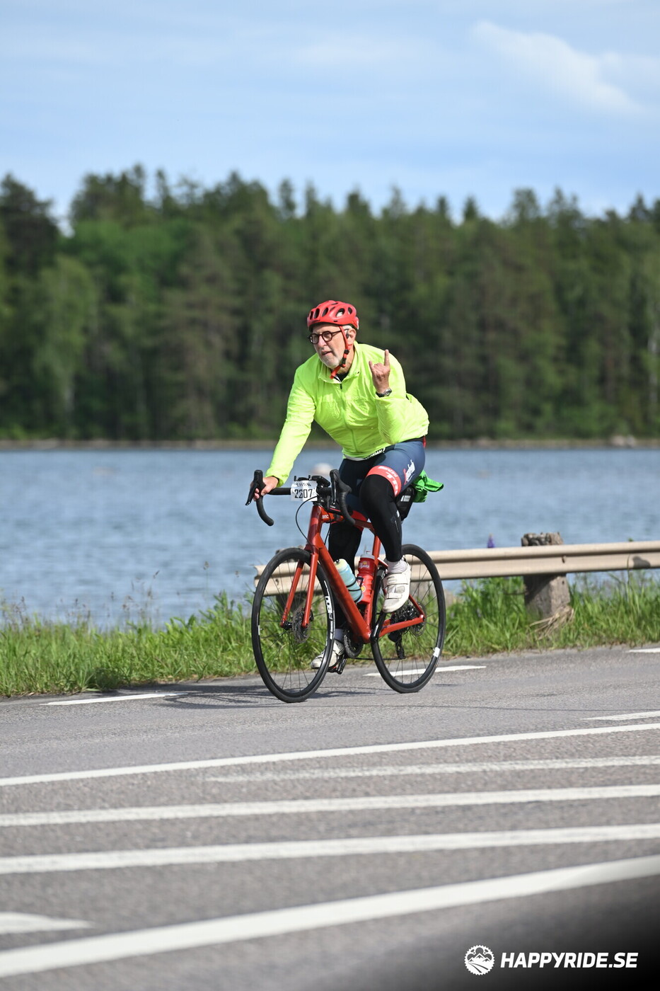 Bild från Vätternrundan 2026