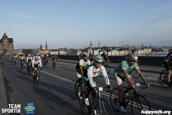 Bild från Velothon Stockholm 2015 - 165km
