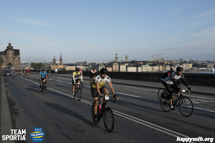 Bild från Velothon Stockholm 2015 - 165km