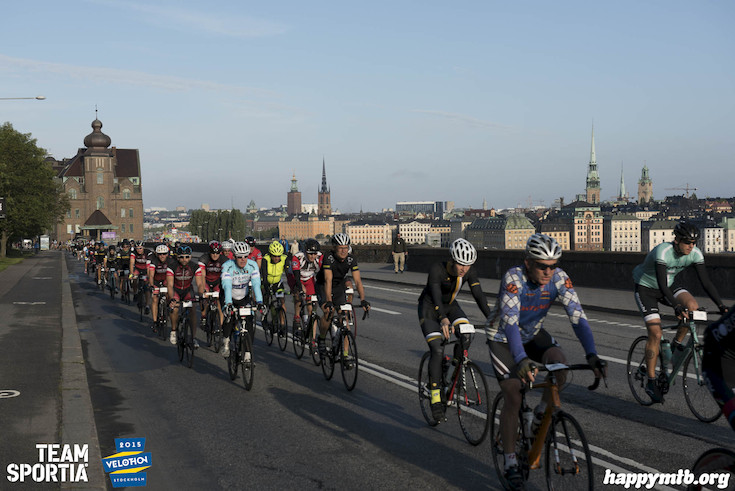 Bild från Velothon Stockholm 2015 - 165km
