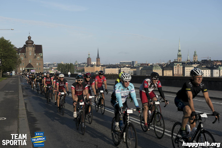 Bild från Velothon Stockholm 2015 - 165km