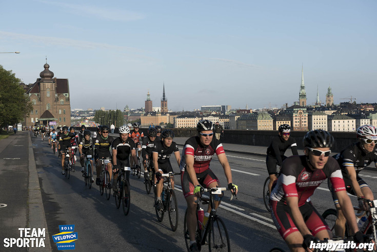 Bild från Velothon Stockholm 2015 - 165km
