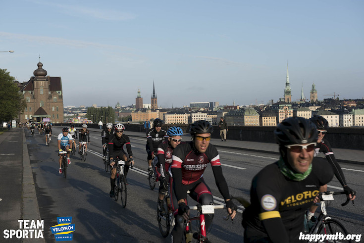Bild från Velothon Stockholm 2015 - 165km