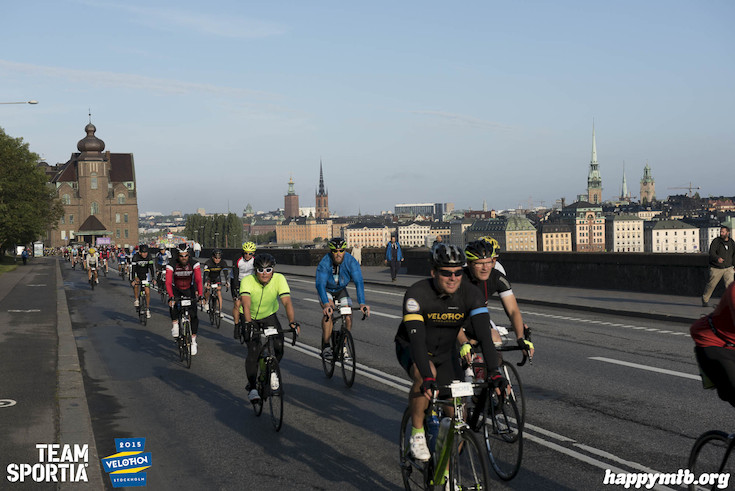 Bild från Velothon Stockholm 2015 - 165km