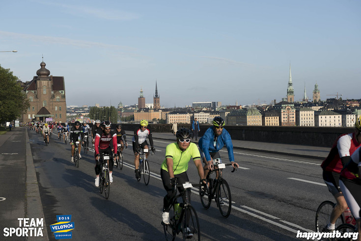Bild från Velothon Stockholm 2015 - 165km
