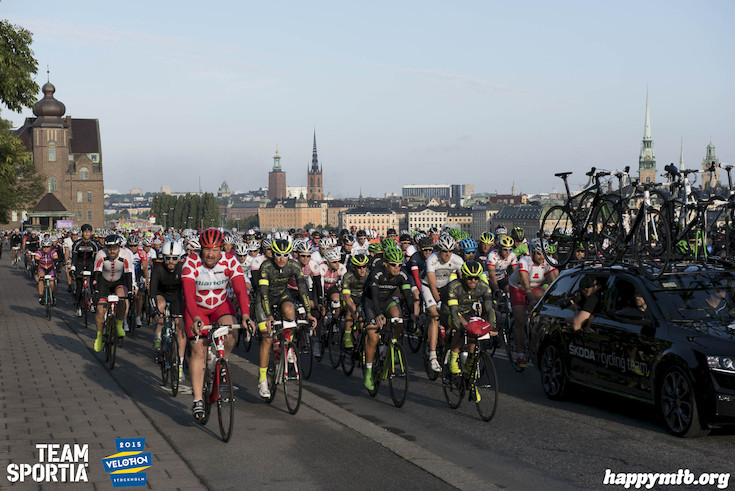 Bild från Velothon Stockholm 2015 - 165km