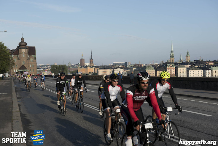 Bild från Velothon Stockholm 2015 - 165km