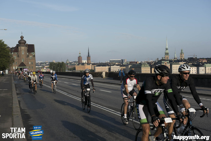 Bild från Velothon Stockholm 2015 - 165km