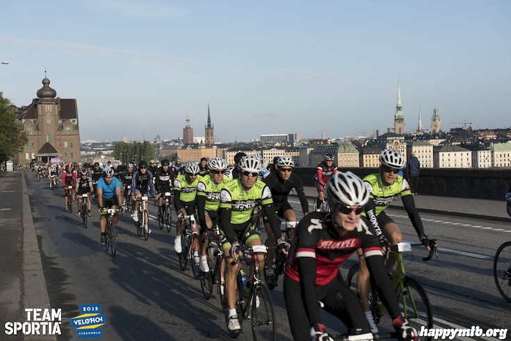 Bild från Velothon Stockholm 2015 - 165km