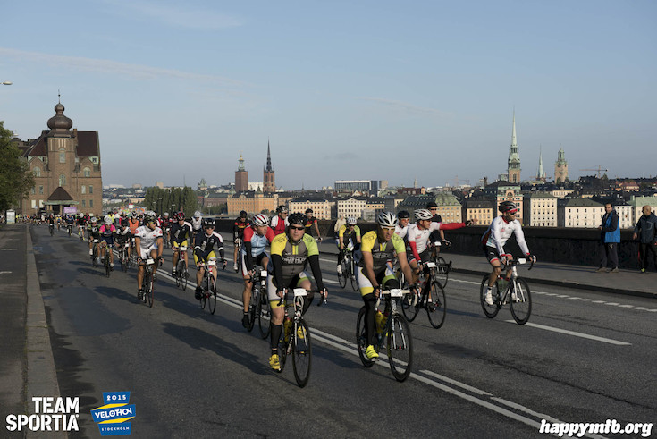 Bild från Velothon Stockholm 2015 - 165km