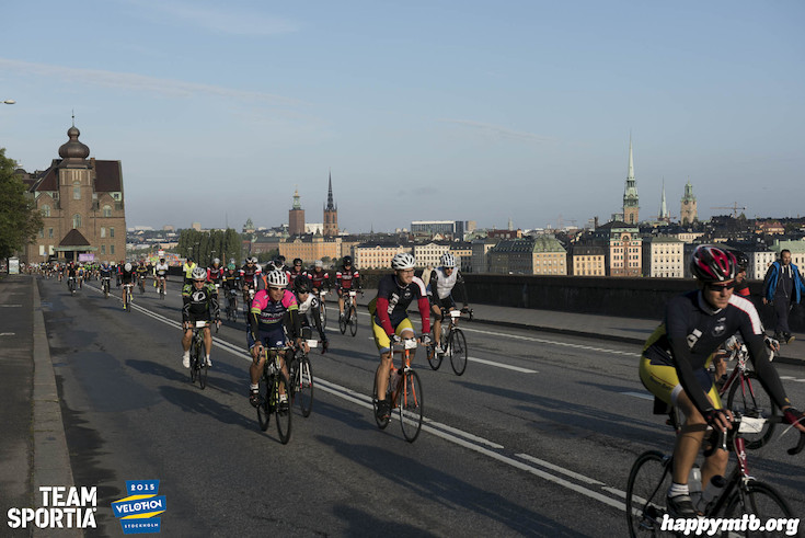 Bild från Velothon Stockholm 2015 - 165km
