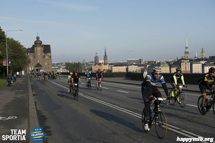 Bild från Velothon Stockholm 2015 - 165km