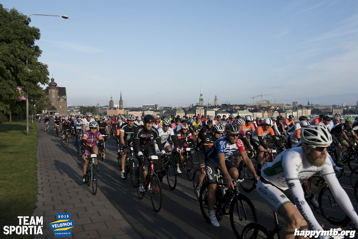 Bild från Velothon Stockholm 2015 - 165km