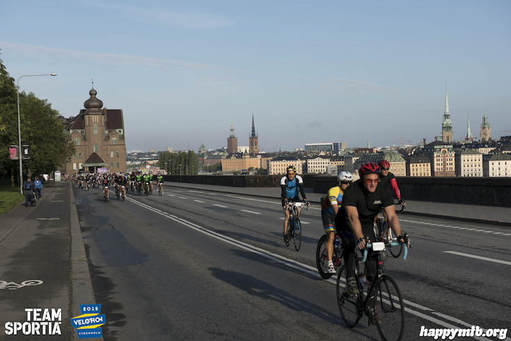 Bild från Velothon Stockholm 2015 - 165km