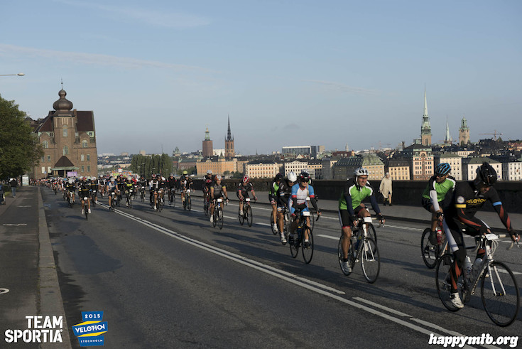 Bild från Velothon Stockholm 2015 - 165km