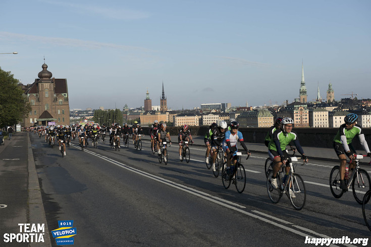 Bild från Velothon Stockholm 2015 - 165km