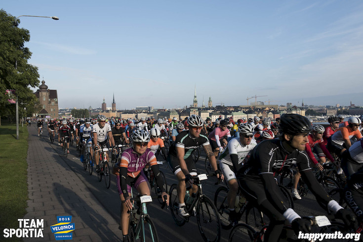 Bild från Velothon Stockholm 2015 - 165km