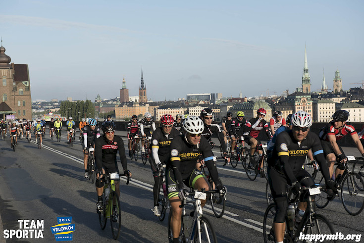 Bild från Velothon Stockholm 2015 - 165km