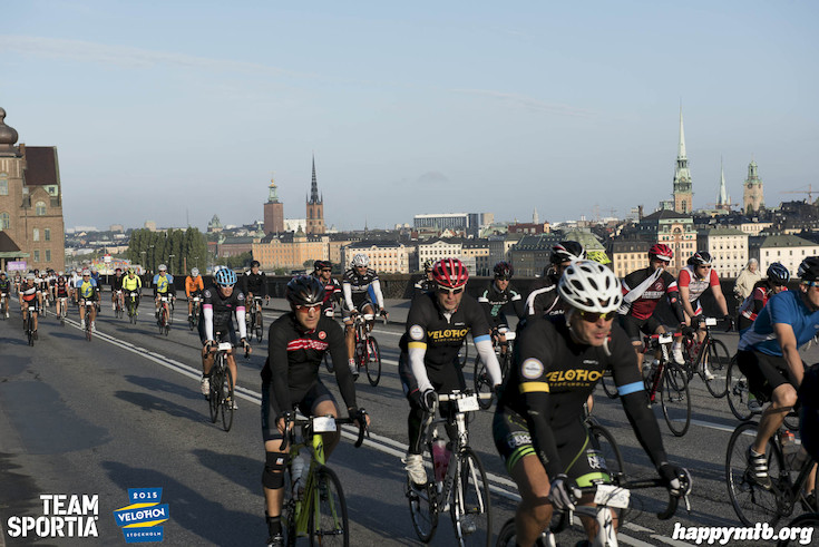 Bild från Velothon Stockholm 2015 - 165km
