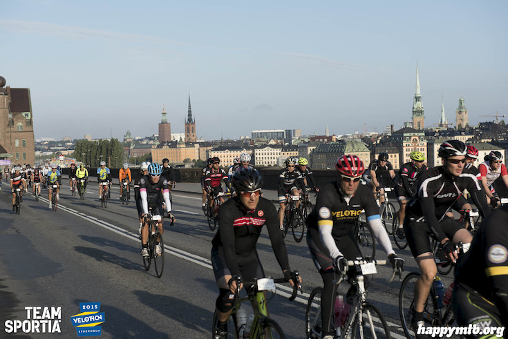 Bild från Velothon Stockholm 2015 - 165km