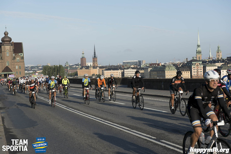 Bild från Velothon Stockholm 2015 - 165km