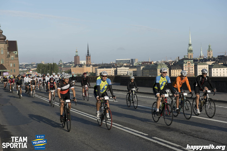 Bild från Velothon Stockholm 2015 - 165km