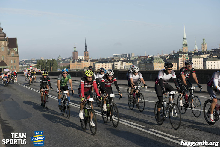Bild från Velothon Stockholm 2015 - 165km