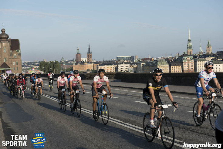 Bild från Velothon Stockholm 2015 - 165km