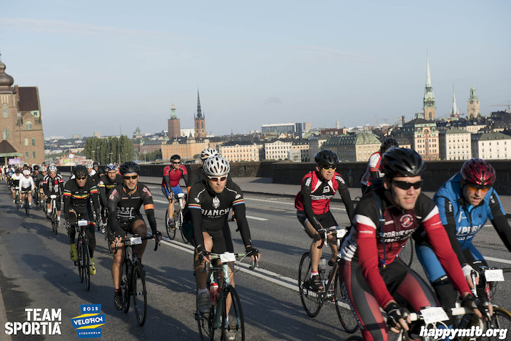 Bild från Velothon Stockholm 2015 - 165km