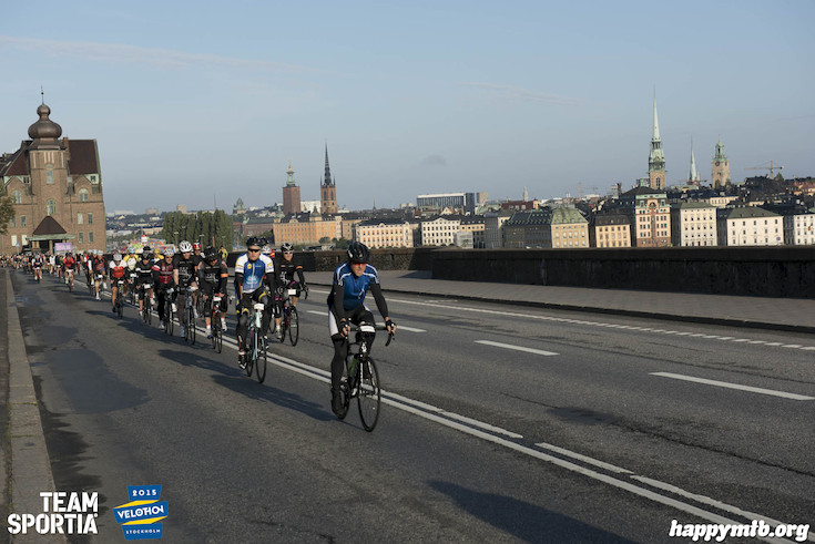 Bild från Velothon Stockholm 2015 - 165km