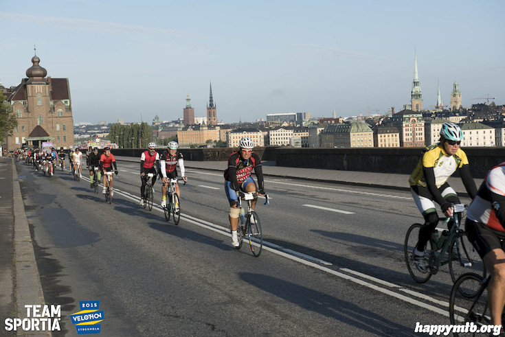 Bild från Velothon Stockholm 2015 - 165km