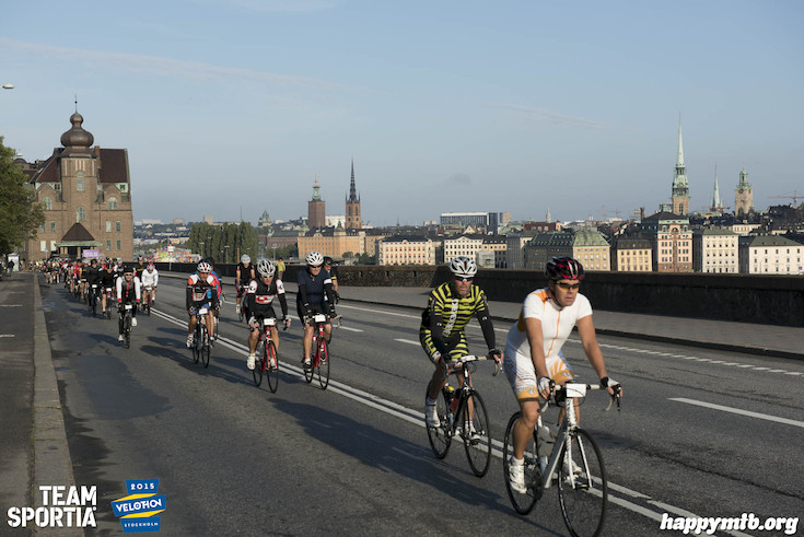 Bild från Velothon Stockholm 2015 - 165km