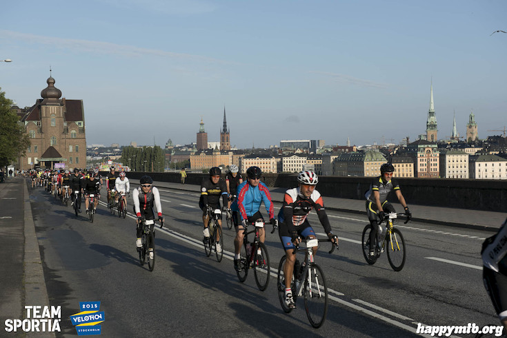 Bild från Velothon Stockholm 2015 - 165km
