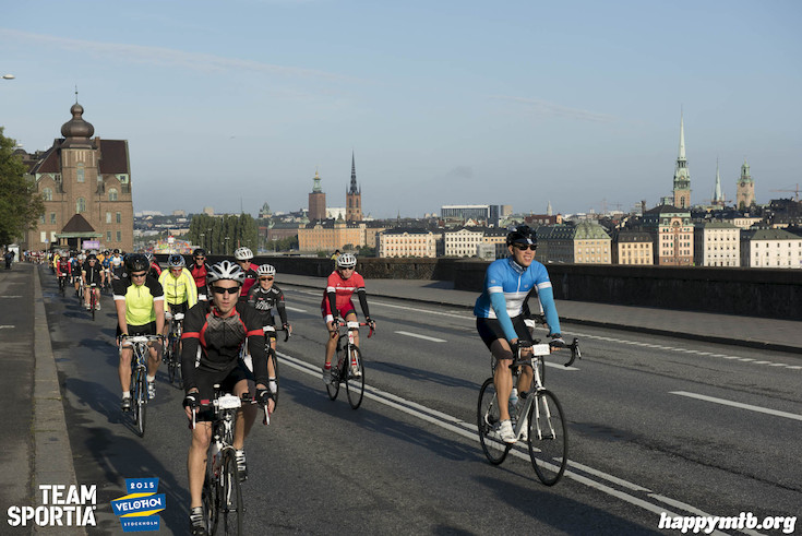 Bild från Velothon Stockholm 2015 - 165km