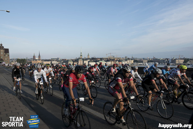 Bild från Velothon Stockholm 2015 - 165km