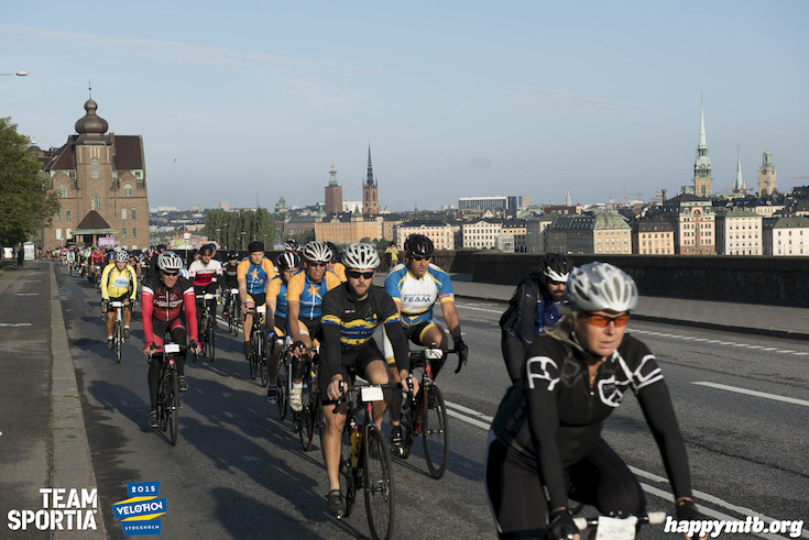 Bild från Velothon Stockholm 2015 - 165km