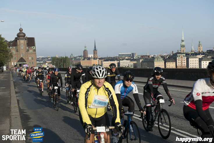 Bild från Velothon Stockholm 2015 - 165km
