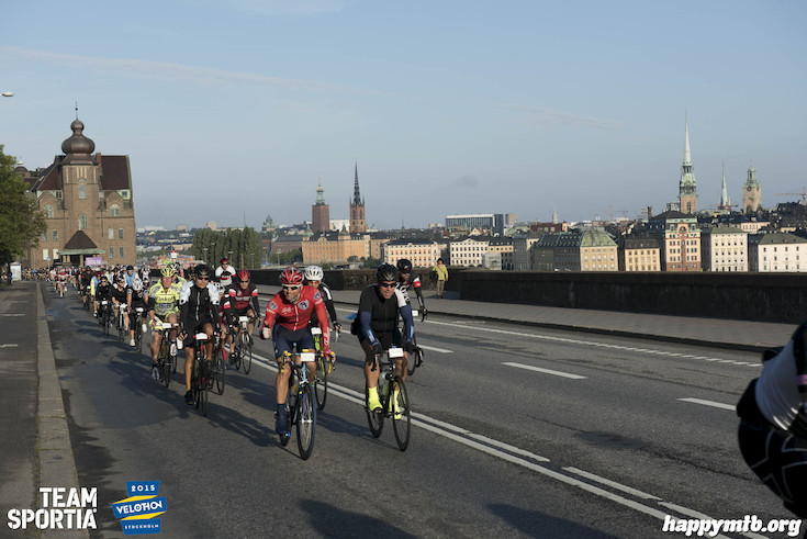 Bild från Velothon Stockholm 2015 - 165km