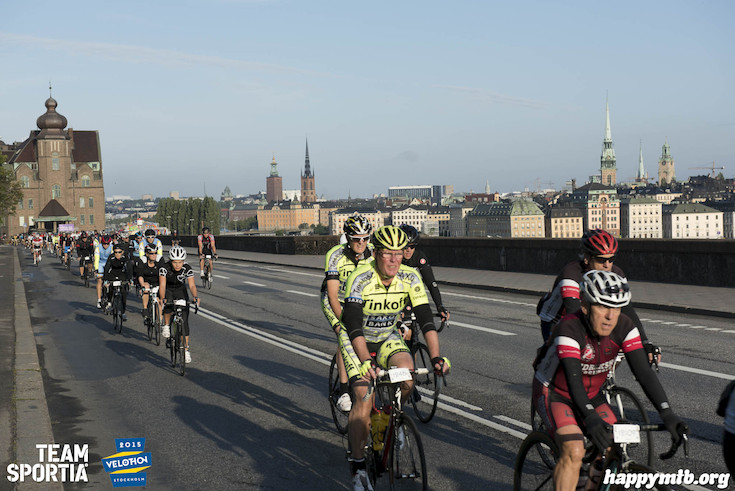 Bild från Velothon Stockholm 2015 - 165km