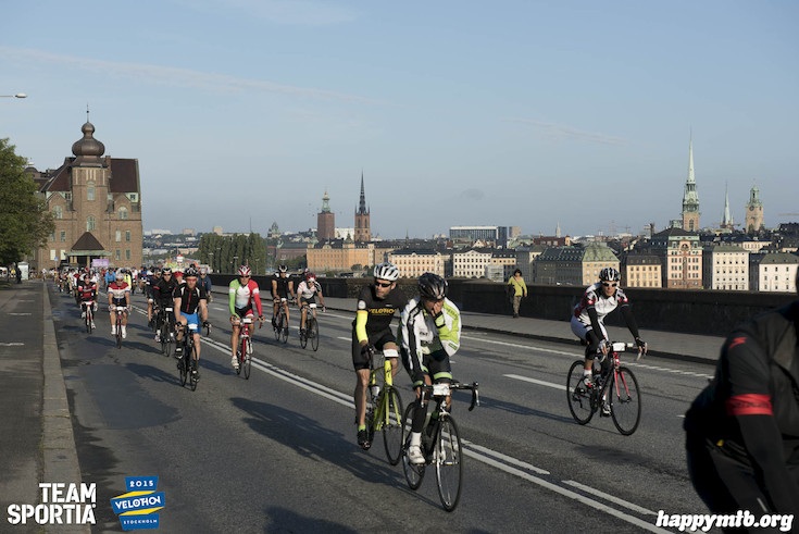 Bild från Velothon Stockholm 2015 - 165km