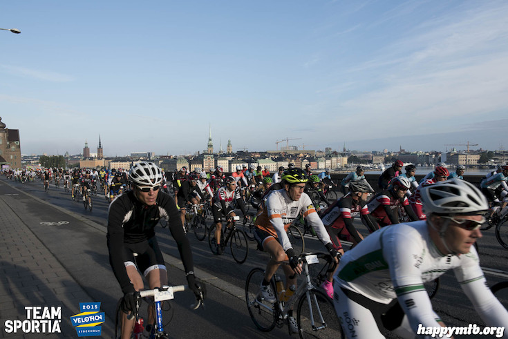 Bild från Velothon Stockholm 2015 - 165km
