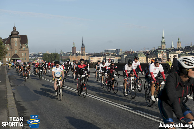 Bild från Velothon Stockholm 2015 - 165km