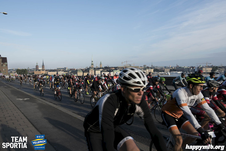 Bild från Velothon Stockholm 2015 - 165km