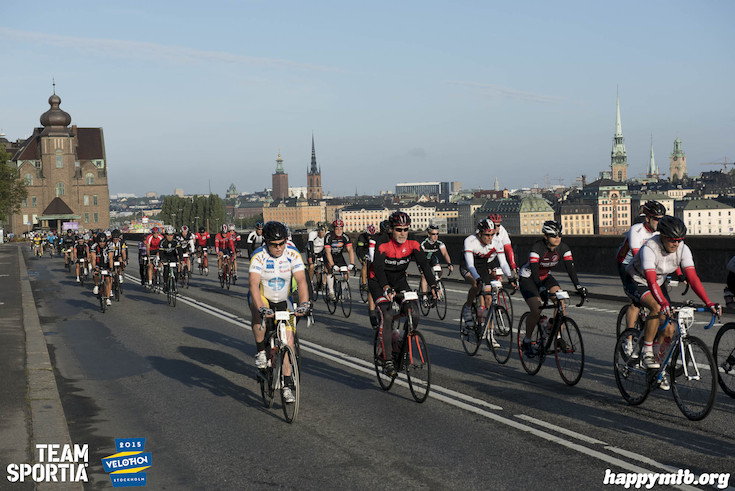 Bild från Velothon Stockholm 2015 - 165km