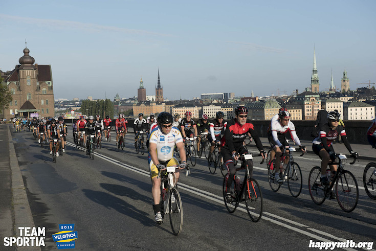 Bild från Velothon Stockholm 2015 - 165km