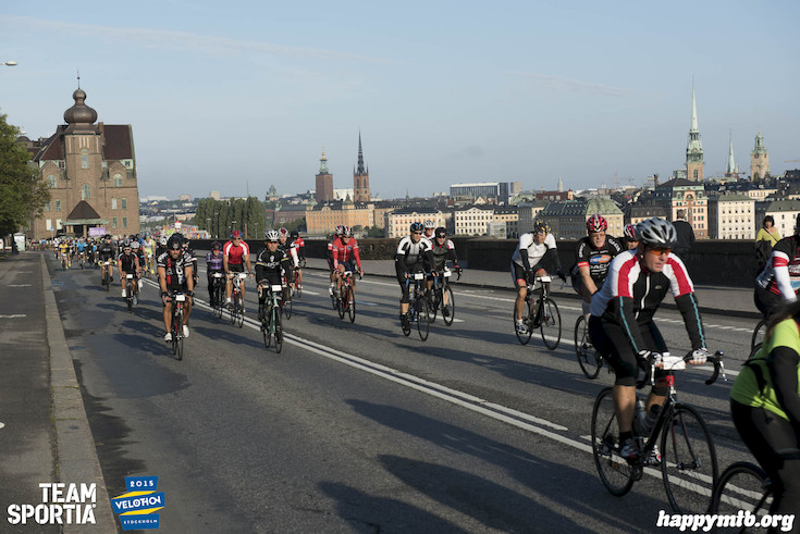 Bild från Velothon Stockholm 2015 - 165km