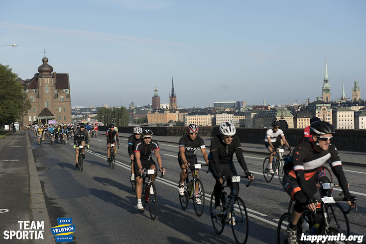 Bild från Velothon Stockholm 2015 - 165km