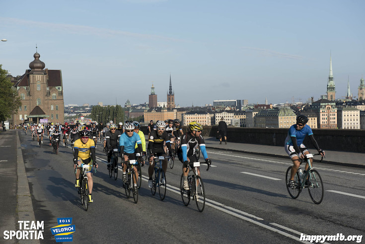 Bild från Velothon Stockholm 2015 - 165km