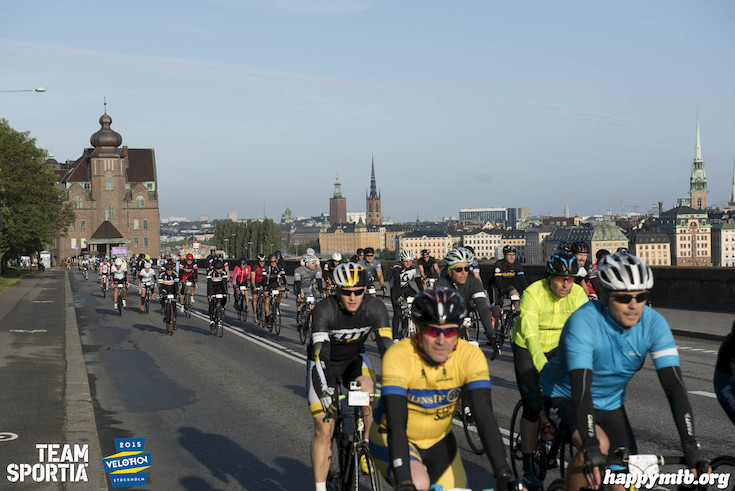 Bild från Velothon Stockholm 2015 - 165km